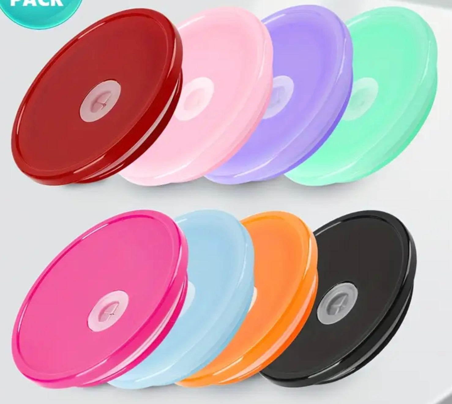 Colored lid for 16 & 20 oz