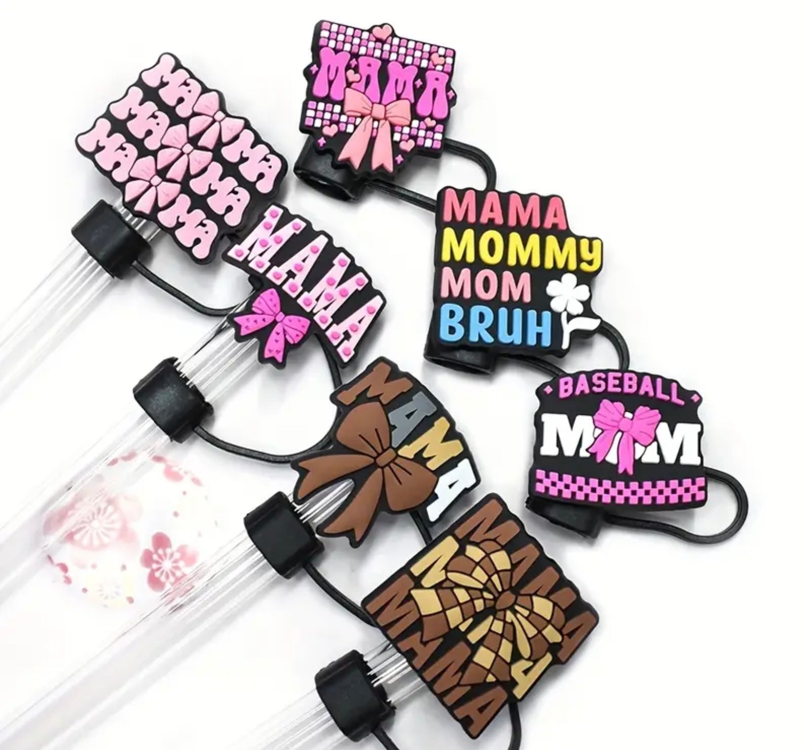 Special straw toppers