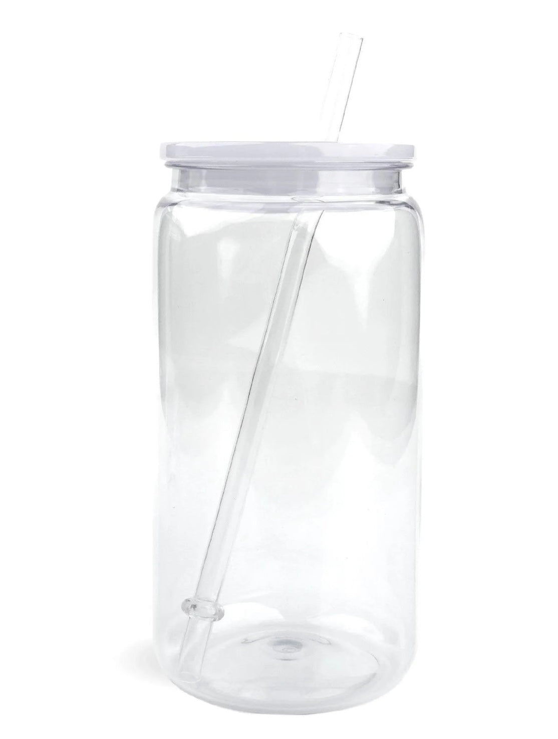 Clear non glitter cup